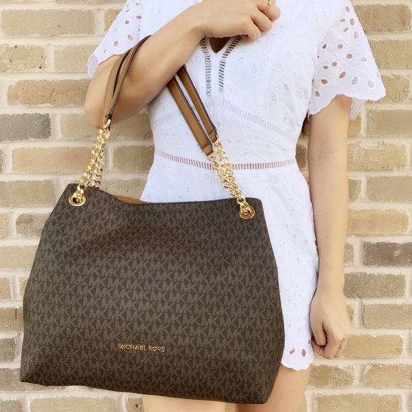 Michael kors large chain tote+ continental wallet - Picture 5 of 6